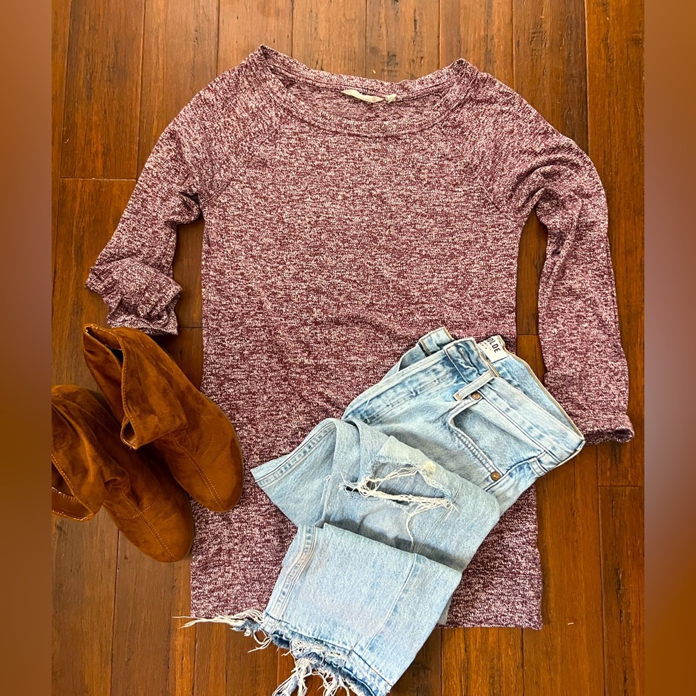 Athleta Long Slouchy Crew Neck
